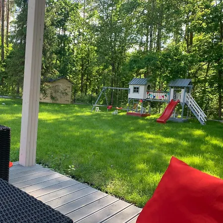 Przy Lesie Nad Jeziorem - Mazury, Mragowo, Szczytno, Summer House Vakantiehuis *
