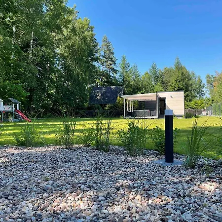 Przy Lesie Nad Jeziorem - Mazury, Mragowo, Szczytno, Summer House Vakantiehuis *