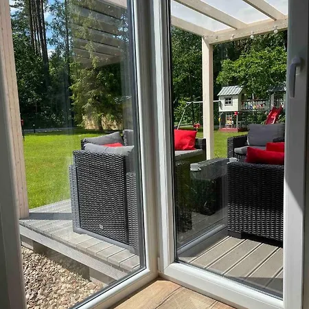 Przy Lesie Nad Jeziorem - Mazury, Mragowo, Szczytno, Summer House Vakantiehuis